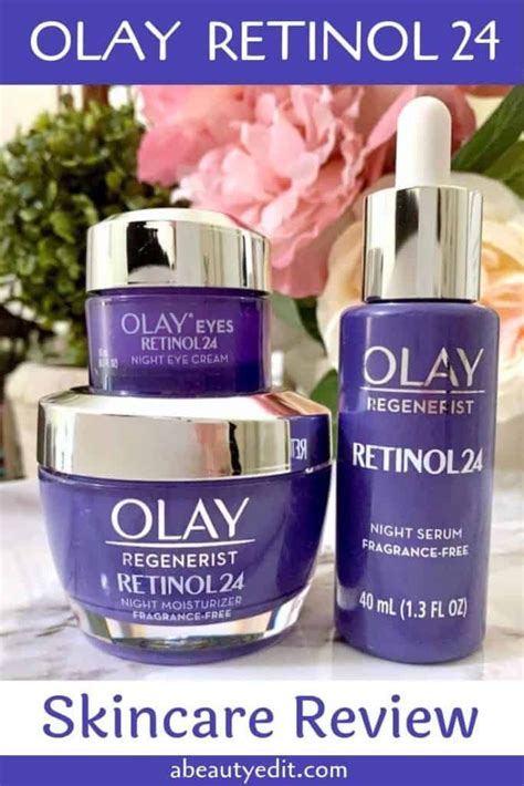 Olay Regenerist Retinol 24 Night Serum Eye Cream Moisturizer