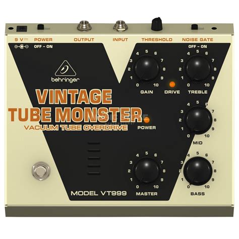 Behringer VT999 Vintage Tube Monster Overdrive | Belgique
