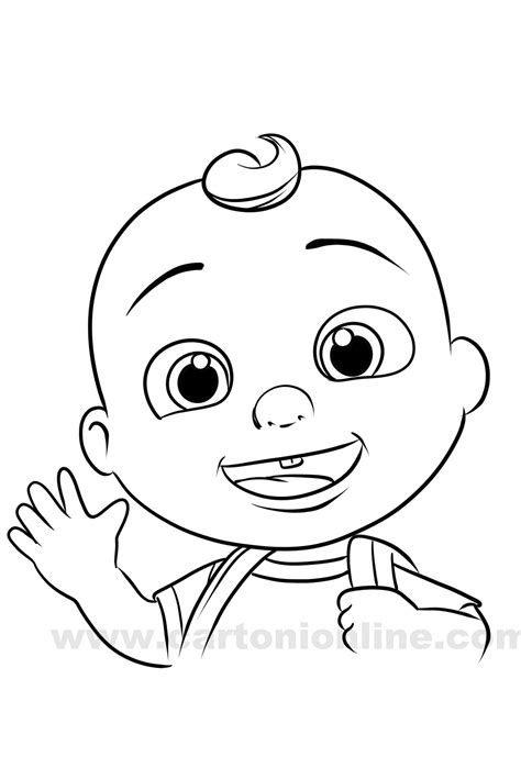 Cocomelon Jj Coloring Page Porn Sex Picture