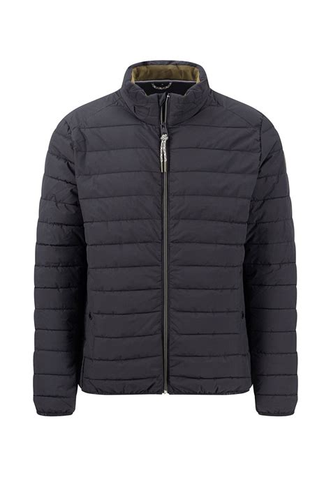 Fynch Hatton Light Padded Quilted Jacket Black Hores Stores