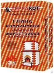 Глина для печей и каминов «Терракот» жаростойкая, 20 кг, цена в ...