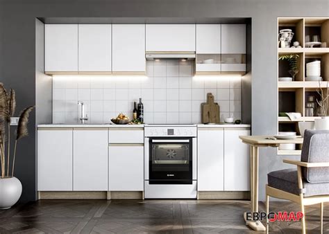 Комплект кухня Katarina LUX Бял - Vidov Commerce