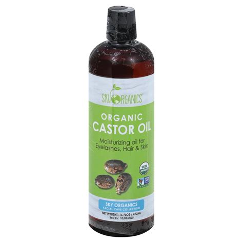 Sky Organics Organic Castor Oil Shop Facial Masks And Treatments At H E B