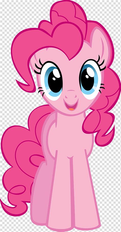 pinkie pie hugs pink   pony character transparent background