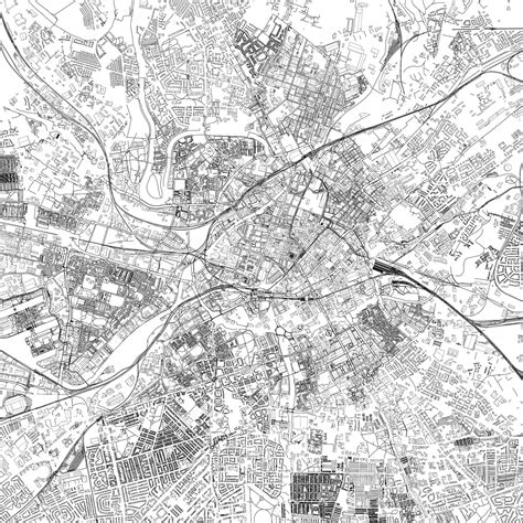 Manchester England - city and urban - FlippedNormals