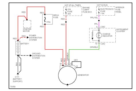 1972 Ford Alternator Wiring Diagram - Foldied