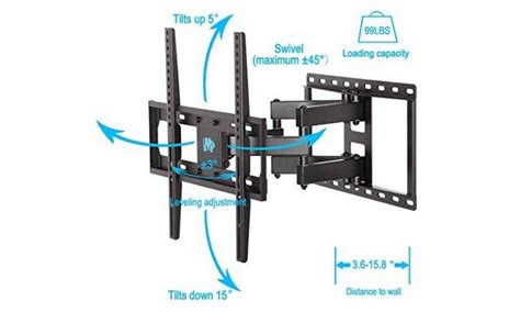 TOP 5 Best Full Motion TV Wall Mounts In 2023