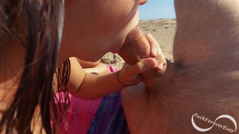 Free Youthful Pair Having Sex On Public Beach FuckForeverEver Porn Video HD