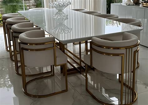 Cadeiras E Poltronas Para Mesa De Jantar - Conjuntos de Mesas e Cadeiras de Jantar | Alto Padrão