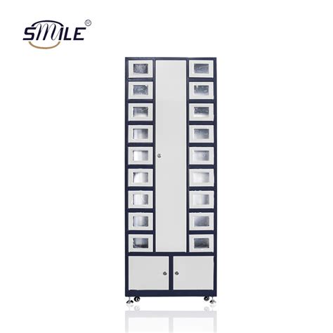 Smile Metal Cell Phone Storage Cabinet China Phone Storage Cabinet