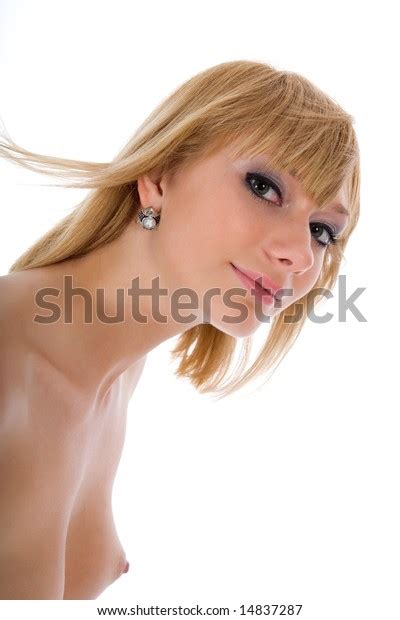 Portrait Nude Girl Green Eyes On Stock Photo Shutterstock
