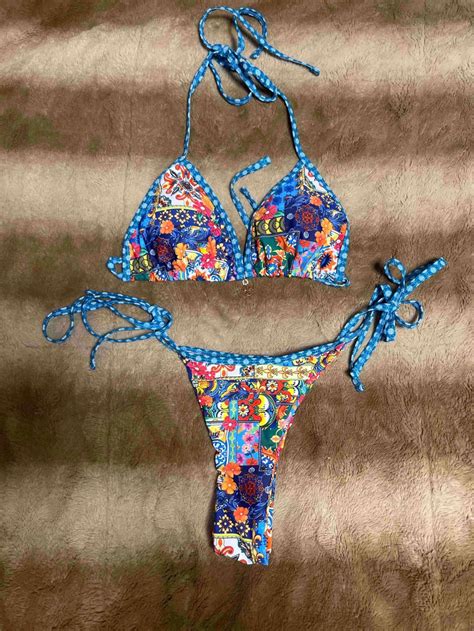 Floral Print Bikini Set Bushpop