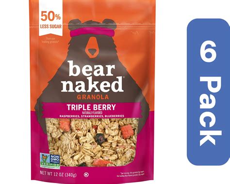 Bear Naked Triple Berry Crunch Granola Oz Pack Of Walmart
