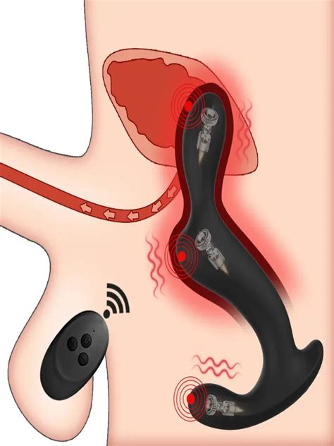 Male Prostate Massager Anal Beads Vibrator Anal Plugs Butt Plug