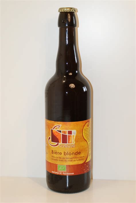 cl Bière blonde bio à Lyon Rhône