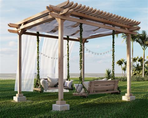 10 ft. x 12 ft. Pergola DIY plan - DIY projects plans