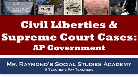 Civil Liberties Worksheets