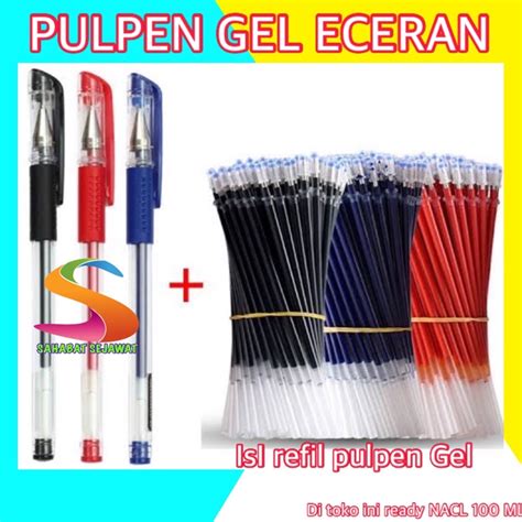 Jual Pulpen Gel Mini 0 5mm H36 Bolpen Pulpen Tinta Gel Pena Sekolah