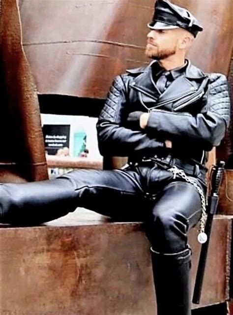 Gay Leather Biker On Tumblr