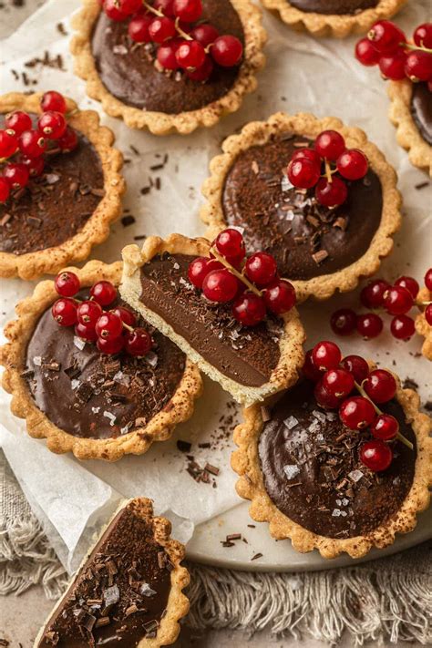 Easy Chocolate Mini Tarts | Emma Duckworth Bakes