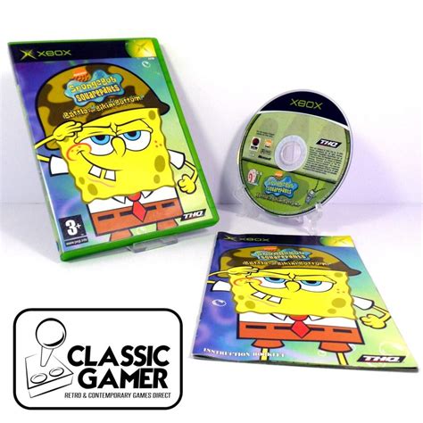 Spongebob Squarepants Battle For Bikini Bottom Microsoft Xbox Classicgamer Classic Retro