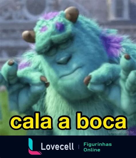 Cala A Boca Desgraça - Figurinha "Cala a boca" para WhatsApp | Lovecell