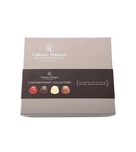 Caluwé Artesan contemporary collection pralinés 140 gram Boukmans