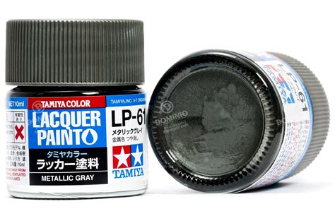 LP61 Tamiya Lacquer Paint Metallic Black Lucido 10ml