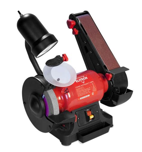 Точило ELITECH CT 300PC (300Вт, круг 150х20х32мм, лента 686х50мм, 2850 ...