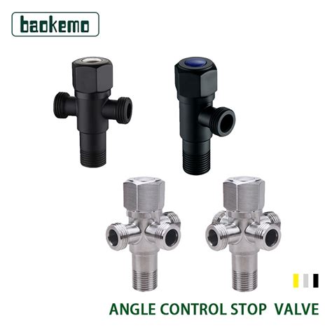 Stainless Steel Drawing Triangular Valve Flameproof Triangular Valve For Cold And Hot Water