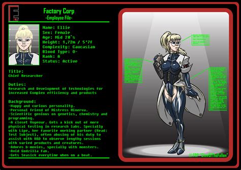 Factory Profiles Ellie By Clawofthefallen Hentai Foundry