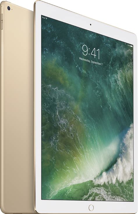 Apple Inch Ipad Pro With Wi Fi Gb Gold Ml V Ll A Best Buy