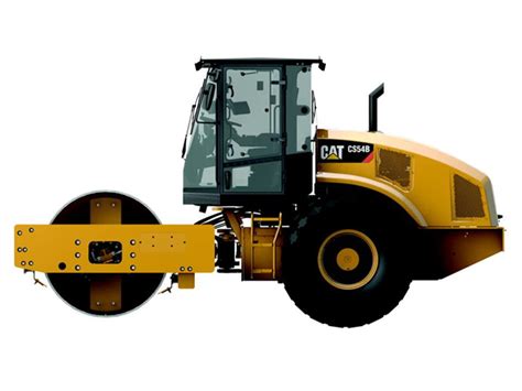 Especificações Rolo Compactador Caterpillar Cs54b Máquinas Novas