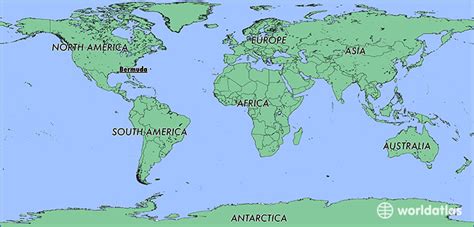 Where is Bermuda? / Where is Bermuda Located in The World? / Bermuda Map - WorldAtlas.com