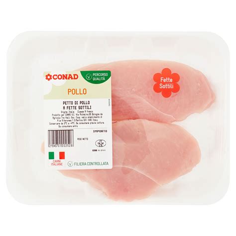 Fette Di Pollo Sottili Conad Online Conad