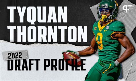 Tyquan Thornton Baylor WR NFL Draft Scouting Report