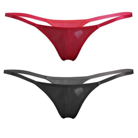 Low Rise Briefs Womens Sexy Thong Mini G String Underwear Panties Lingerie Panty EBay