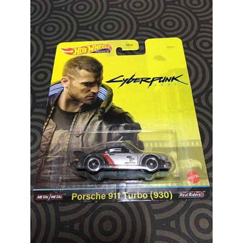 Hot Wheels Premium Porsche Turbo Cyberpunk Shopee Malaysia