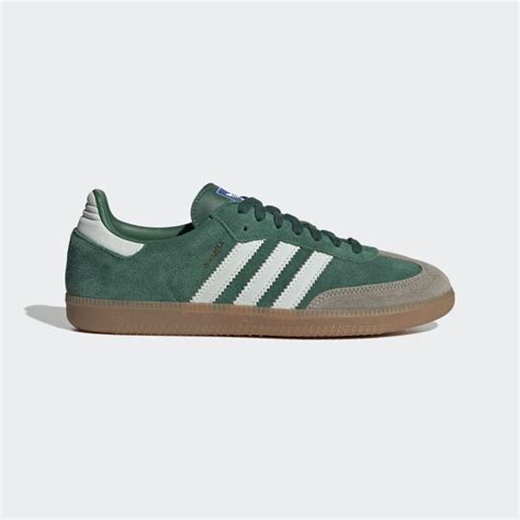Для мужчин Обувь Adidas Originals Samba Обувь Зеленый