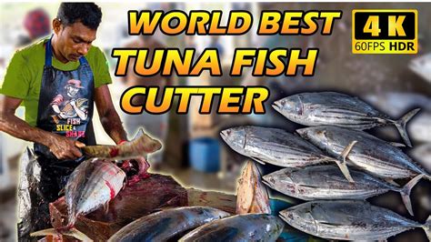 Superb Yellowfin Tuna Cutting In Amazing Skill World S Sharpest Tuna