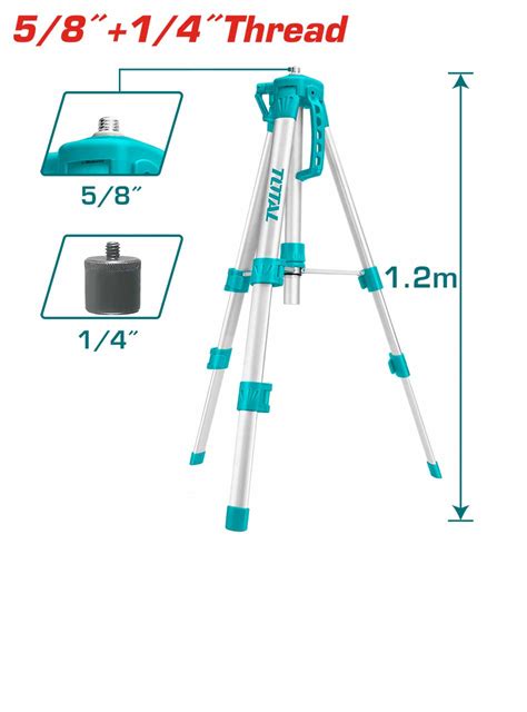 TLLT01152 Tripod for Laser Levels | TOTAL Tools Malaysia