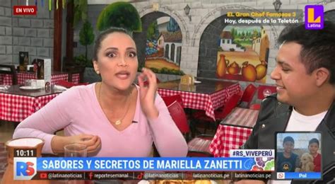 Qu Dijo Mariella Zanetti Sobre Las Cr Ticas Por Su Paso Por El Gran