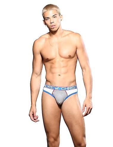 Andrew Christian Almost Naked Retro Mesh Jock Heather Grey Fruugo Us