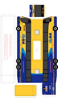 Sp Papel Modelismo Papercraft Nibus