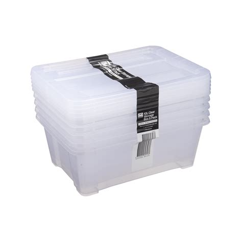 set  clear modular storage container  pack bunnings australia