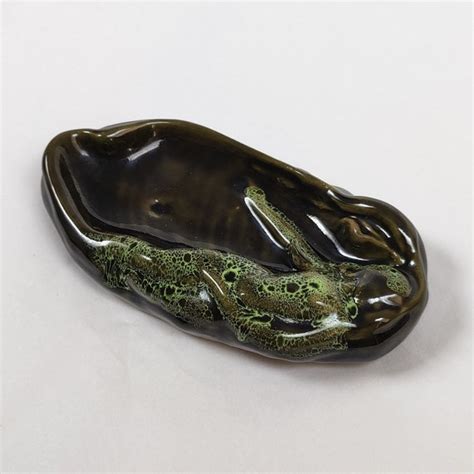 Art Nouveau Naked Woman Figurine Mermaid Table Decor Gem