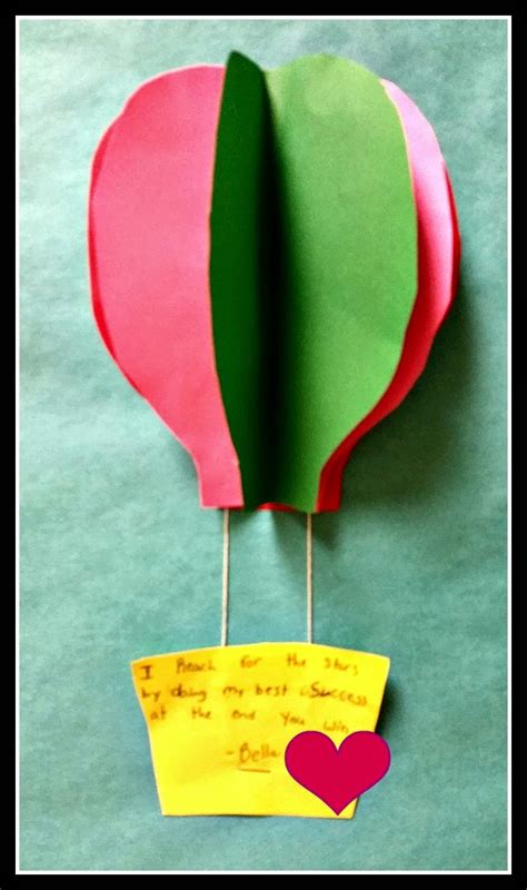 Hot Air Balloon Bulletin Board Teaching Fourth And More