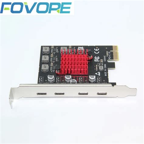 Tarjeta De Expansi N PCIE USB 3 1 GEN2 Tipo C Conector PCI Express 3 0