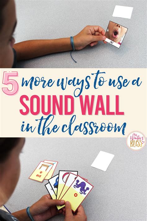 More Ways To Use A Sound Wall In The Classroom Mrs Winter S Bliss