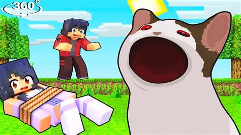 Friends Saving Aphmau From Popcat In Minecraft 360° Youtube